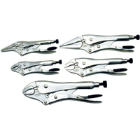 LPS-5 Super Heavy-Duty Locking Pliers Se, 5 Pieces Moffatt Supply & Specialties