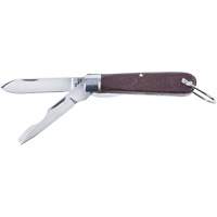 2-Blade Pocket Knife, 2-1/2" Blade, Carbon Steel Blade, Plastic Handle Moffatt Supply & Specialties