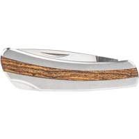 Pocket Knife, 3" Blade, Stainless Steel Blade, Metal Handle Moffatt Supply & Specialties