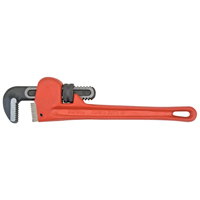 Pipe Wrench, 1-1/2" Jaw Capacity, 10" Long, Powder Coated Finish Moffatt Supply & Specialties