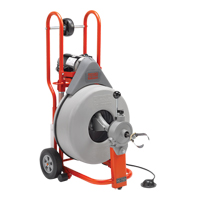 Drum Machine Drain Cleaner K-750, Electric, 3/4" x 100' Moffatt Supply & Specialties