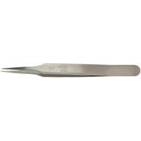 Tweezers - Pointed Tip, Straight Relieved Moffatt Supply & Specialties
