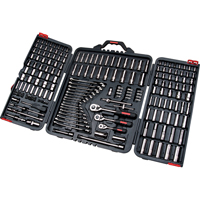 1/4", 3/8" & 1/2" Drive SAE/Metric Socket & Wrench Set, 210 Pcs, Deep Moffatt Supply & Specialties