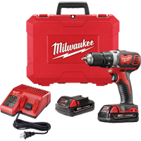 M18 Compact Drill/Driver Kit, Lithium-Ion, 18 V, 1/2" Chuck, 500 in-lbs Torque Moffatt Supply & Specialties