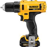 Max Drill Driver Kit, Lithium-Ion, 12 V, 3/8" Chuck, 189 UWO Torque Moffatt Supply & Specialties