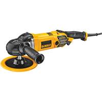 Variable Speed Polisher with Soft Start, 9"/7" Pad, 120 V, 12 A, 0-3500 RPM Moffatt Supply & Specialties