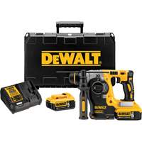Max XR&reg; Brushless L-Shape Rotary Hammer Kit, 20 V, 1", 0-1100 RPM Moffatt Supply & Specialties