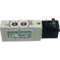 Pilot 5-Way 2-Position 4-Way Solenoid Valves, 1/8" Pipe, 150 PSI Moffatt Supply & Specialties