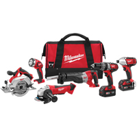 M18 Cordless 6-Tool Combo Kit, Lithium-Ion, 18 V Moffatt Supply & Specialties