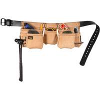 Journeyman Carpenter Aprons, Leather, Tan Moffatt Supply & Specialties