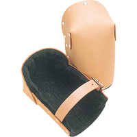 Hard Shell Knee Pads, Buckle Style, Leather Caps, Foam Pads Moffatt Supply & Specialties