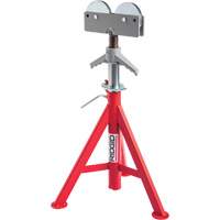 Support de tuyau pour rouleau baiss&eacute; no RJ-98, 59-104 cm R&eacute;glage de la hauteur, 12" Capacit&eacute; max. de tuyau, 1000 lb Capacit&eacute; de charge max. Moffatt Supply & Specialties