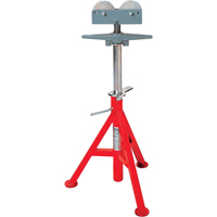 Support de tuyau pour rouleau &eacute;lev&eacute; no RJ-99, 82-140 cm R&eacute;glage de la hauteur, 12" Capacit&eacute; max. de tuyau, 1000 lb Capacit&eacute; de charge max. Moffatt Supply & Specialties