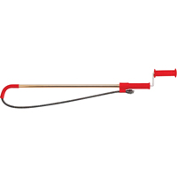 Toilet Auger No.K-3 with Head, Manual, Bulb, 3' Cable Length Moffatt Supply & Specialties