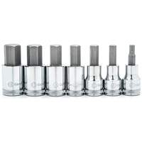 Jeu de douilles &agrave; embout m&eacute;triques, Hexagonale, Prise 1/2", 7 mr Moffatt Supply & Specialties