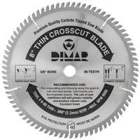 Lame de scie industrielle - coupe en travers &agrave; voie &eacute;troite, 8", 80 dents, Pour Bois Moffatt Supply & Specialties