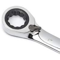 Jeu de cl&eacute;s &agrave; cliquets r&eacute;versibles SAE &agrave; 12 pans et 72 dents avec pochette &agrave; outils enroulable, Combinaison, 7 morceaux, Imp&eacute;rial Moffatt Supply & Specialties