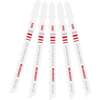 Jigsaw Blade, Bi-Metal, T-Shank, 4" L, 6 TPI Moffatt Supply & Specialties