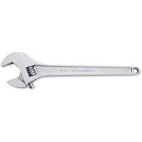 Adjustable Tapered Handle Wrench - Carded, 15" L, 1-11/16"/43 mm Max Width, Chrome/Polished Moffatt Supply & Specialties