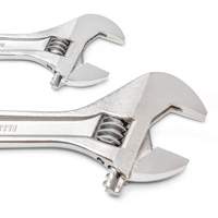 Wrench Set, Adjustable, 2 Pieces, Imperial and Metric Moffatt Supply & Specialties