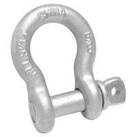 Anchor Shackle, 1/4", Screw Pin, Hot Dip Galvanized Moffatt Supply & Specialties
