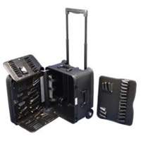 2-Wheel Service Tool Kit, 16-3/4" W x 13-1/2" D x 20" H, Black Moffatt Supply & Specialties