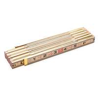 R&egrave;gle pliante, 6' lo, Bois, Graduations de 1/16" Moffatt Supply & Specialties