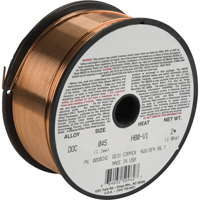 Welding Wire, Deoxidized Copper, 0.035" Diameter Moffatt Supply & Specialties
