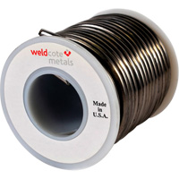 M&eacute;tal d'apport standard, Sans plomb, 95 % d'&eacute;tain, 5 % d'antimoine, &acirc;me Plein, dia. 0,09375" Moffatt Supply & Specialties