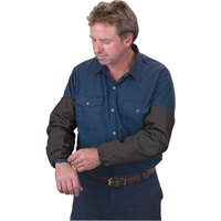 Flame Retardant Sleeves, 23" L, Black Moffatt Supply & Specialties
