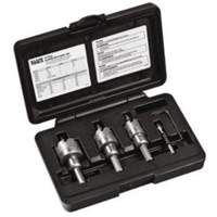 Carbide Hole Cutter Set with Heavy-Duty Carry Case, 4 Pieces Moffatt Supply & Specialties