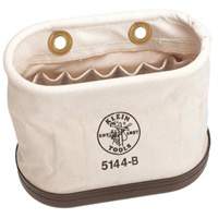 Seau ovale a&eacute;rien, Toile, 15 pochettes, Naturel Moffatt Supply & Specialties