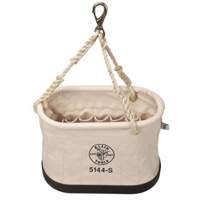 Seau ovale, Toile, 15 pochettes, Naturel Moffatt Supply & Specialties