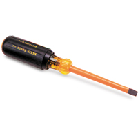 Insulated Heavy Duty, Slot Keystone Tip Screwdrivers Moffatt Supply & Specialties