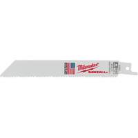 High Performance Super Sawzall&reg; Blades, Bi-Metal, 8.5 TPI, 6" L x 3/4" W Moffatt Supply & Specialties