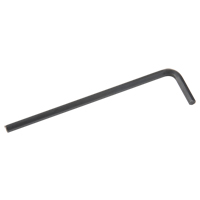 Long Arm Hex Key, Hex End, 4 mm x 4.09" L, L Shape Moffatt Supply & Specialties