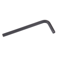 Short Arm Hex Key, Hex End, 5/32" x 2.5" L, L Shape Moffatt Supply & Specialties