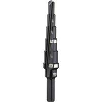 #2 Step Drill Bit, 3/16" - 1/2" , 1/16" Increments, High Speed Steel Moffatt Supply & Specialties