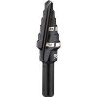 #6 Step Drill Bit, 3/8" - 1/2" , 1/16" Increments, High Speed Steel Moffatt Supply & Specialties