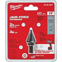 #7 Step Drill Bit, 7/8" - High Speed Steel Moffatt Supply & Specialties