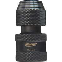 Adaptateur de douille carr&eacute;e &agrave; hexagonale pour tournevis &agrave; percussion Shockwave, Chocs, Prise 1/4", Douille 1/2", 1,875" lo Moffatt Supply & Specialties