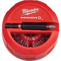 Jeu de forets et de m&egrave;ches Shockwave, 22 morceaux, Acier Moffatt Supply & Specialties