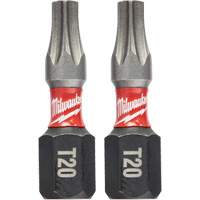 Forets &agrave; chocs Shockwave, Torx, T-20, Prise 1/4" Moffatt Supply & Specialties