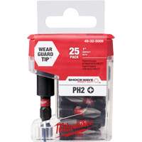 Shockwave Magnetic Bit Tip Holder with Insert Bits, 26 Pcs., Phillips Moffatt Supply & Specialties