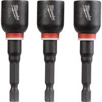 Tourne-&eacute;crou Shockwave Impact Duty, Embout 1/4", Prise 12 mm, 2-9/16" lo, Magn&eacute;tique Moffatt Supply & Specialties