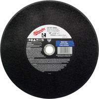 General Purpose Cut-Off Wheels, 14" x 3/32", 1" Arbor, Type 1, Aluminum Oxide, 4365 RPM Moffatt Supply & Specialties