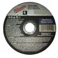 Reinforced Cut-Off Wheels, 5" x 0.045", 7/8" Arbor, Type 1, Aluminum Oxide, 13580 RPM Moffatt Supply & Specialties