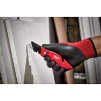 Fastback Flip Utility Knife, 2" Blade, Carbon Steel Blade, Metal Handle Moffatt Supply & Specialties