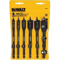 Heavy-Duty Spade Bit Set, 6 Pieces Moffatt Supply & Specialties