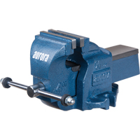 Heavy-Duty Bench Vise, 4" Jaw Width, 2-7/10" Throat Depth Moffatt Supply & Specialties